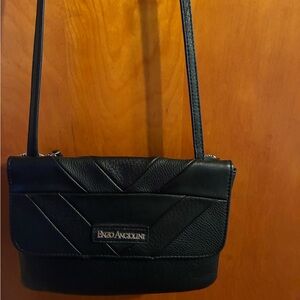 Enzo Angiolini Black Crossbody Bag